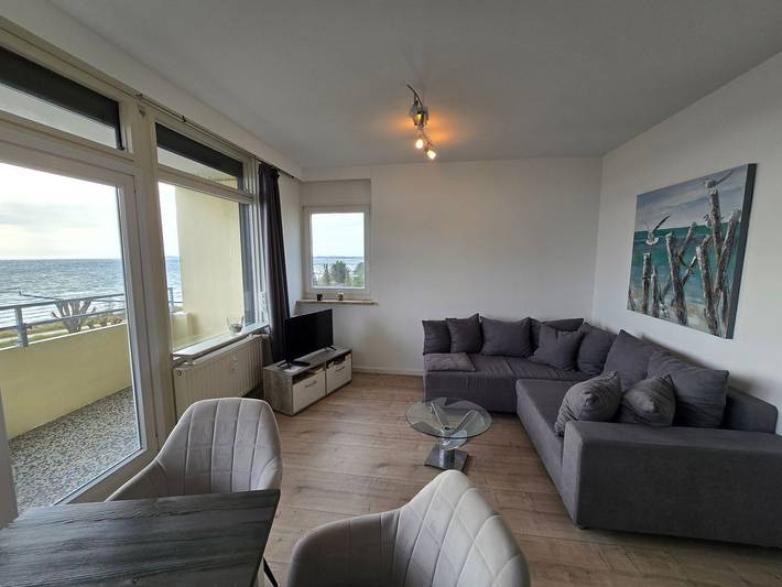 Ferienwohnung für 3 Personen, mit Balkon und Ausblick in 