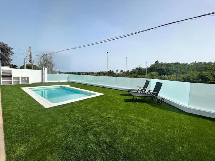 Casa rural para 8 personas, con jardín además de vistas y piscina en Churriana - 3