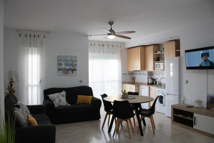 Gîte pour 6 personnes, avec Balcon à Águilas