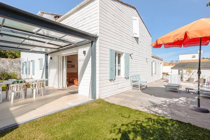 Maison de vacances pour 11 personnes, avec jardin à La Couarde-sur-Mer