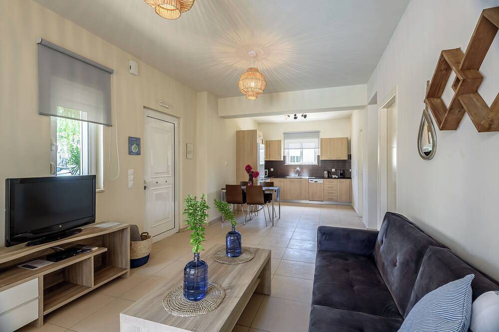 Azure Villa -Beach Front in Nopigia, Chania und Umgebung