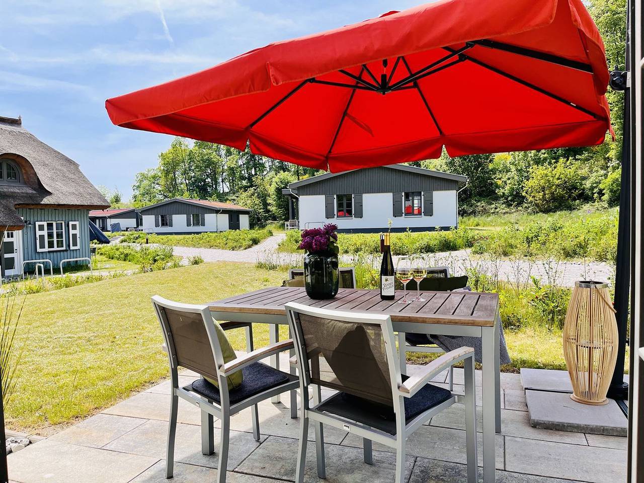 Neu gebaut, modern, exklusiv – das beschreibt das Feriendorf Klein Stresow in Klein Stresow, Putbus