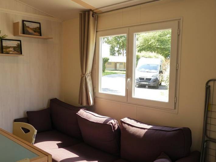 Sunêlia Camping les Nids du Lac - Mobilheim 4 personen - Mh2 Vip Pacific 30 m² in Sanchey, Épinal und Umgebung