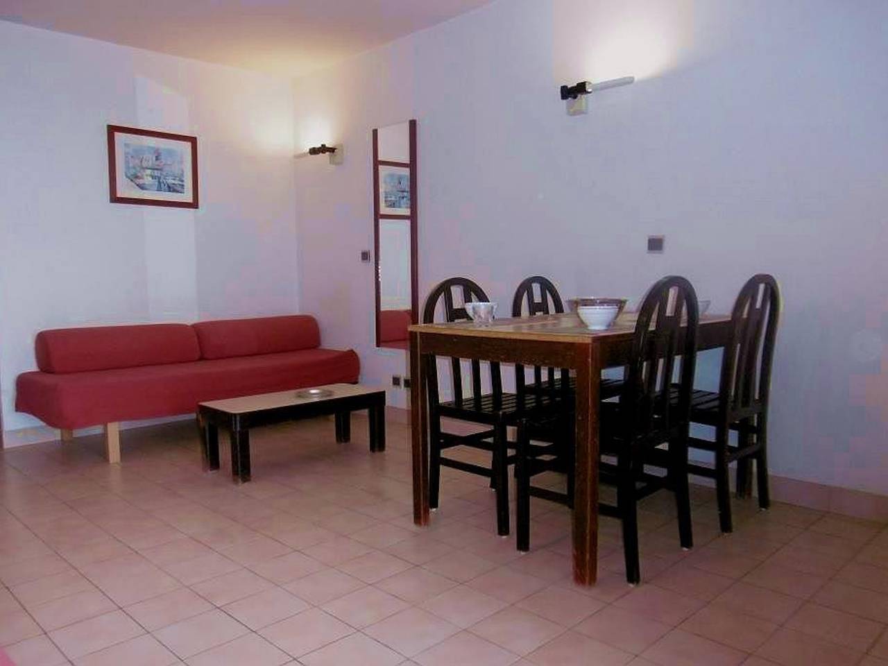 Entire apartment, Ground floor 38m² in Sète with sea view and private parking in Sete, Côte d'Améthyste