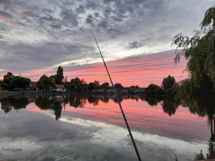 Location de vacances pour 4 personnes, avec vue sur le lac et terrasse ainsi que jardin et vue dans Lac d'Ardres - 2
