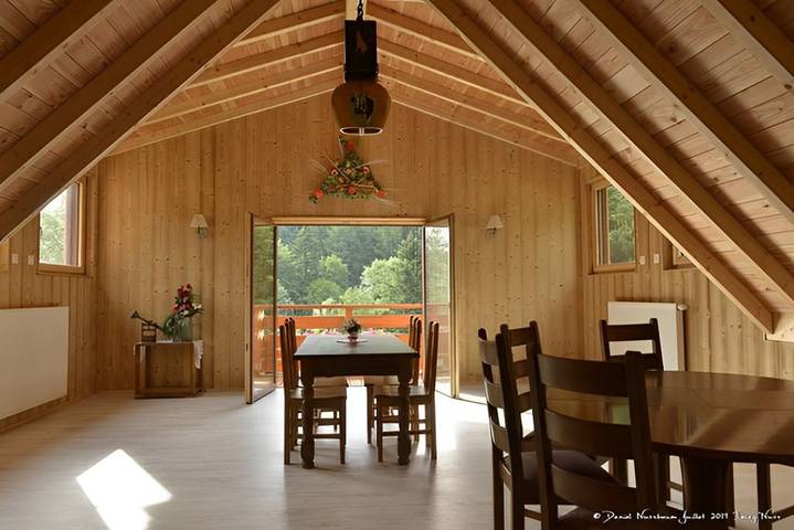 Chalet pour 8 personnes, avec terrasse en Alsace - 2