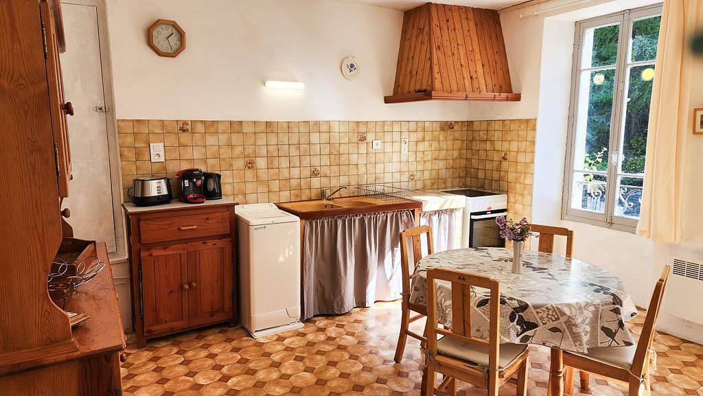 Gîte für 3 Personen mit Garten in Méolans-Revel, Barcelonnette und Umgebung