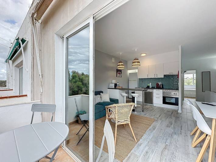 Ganze Wohnung, Ferienwohnung 'Ca Nostra' mit Balkon und Wlan in Cala en Porter, Alaior Gemeinde