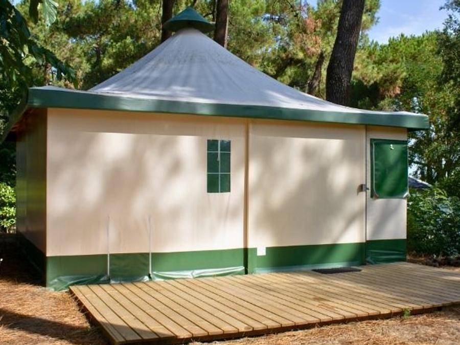 Camping Les Pins d'Oléron - Zelt 4 personen - Zelt Antigua 4 Personen in Le Grand-Village-Plage, Côte de Beauté