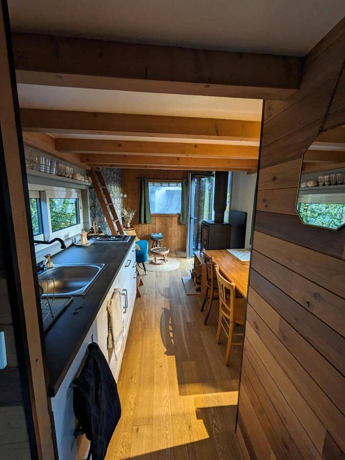 Gîte pour 3 personnes, avec jardin ainsi que terrasse et vue à Saint-Étienne-Lardeyrol - 3