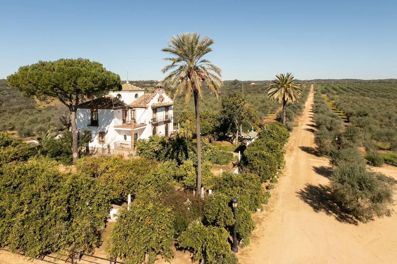 Casa de Campo 'Hacienda San Felipe' com piscina privada, terraço partilhado e acesso Wi-Fi in Gerena, Sevilha Província