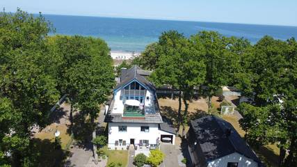 Ferienwohnung für 4 Personen, mit Sauna und Balkon sowie Ausblick in Boltenhagen