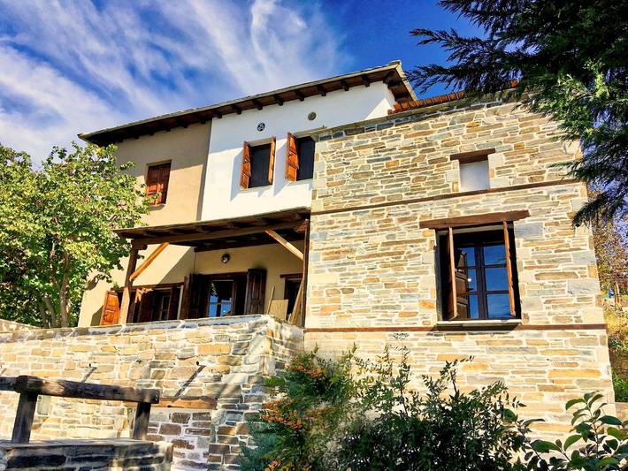 Ferienhaus für 8 Personen, mit Pool und Garten sowie Balkon und Meerblick am Pilion - 2