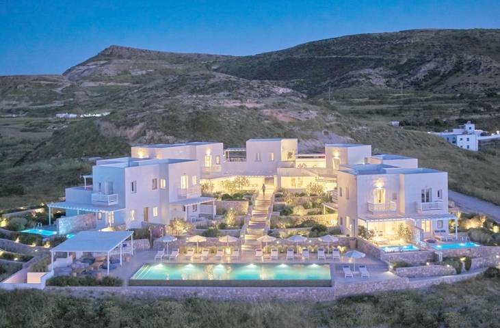 Hôtel pour 4 personnes, avec jardin ainsi que piscine et vue