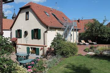 Gîte pour 8 personnes, avec terrasse et jardin à Kintzheim