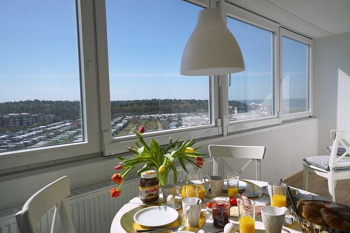 Ferienwohnung für 6 Personen, mit Balkon/Terrasse und Sauna in Sahlenburg - 2