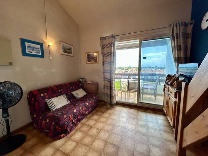 Gîte pour 4 personnes, avec balcon et piscine dans Plage du pont tournant - 4