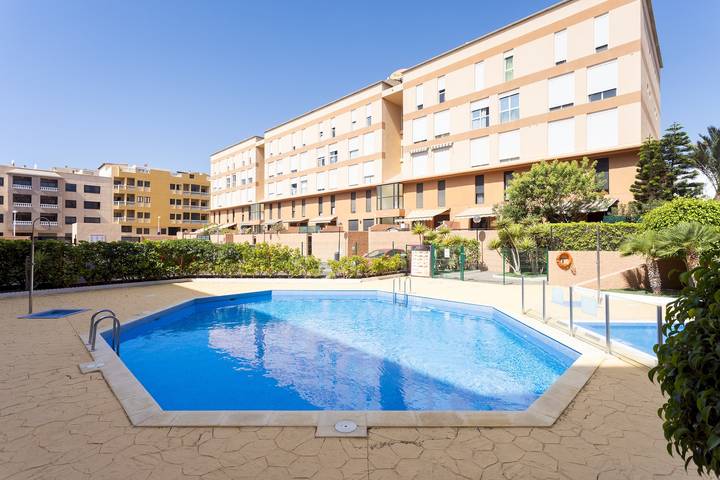 Gîte pour 4 personnes, avec piscine et terrasse dans Los Martínez