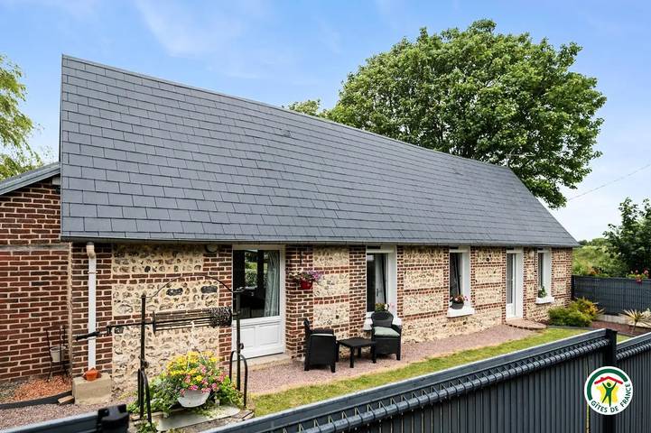 Gîte pour 4 personnes, avec jardin à Saint-Jouin-Bruneval