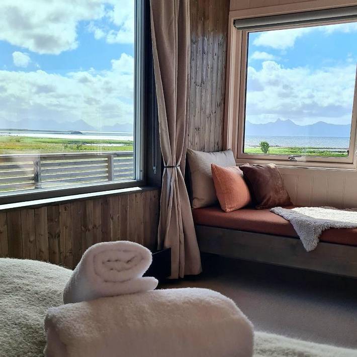 Bungalow für 3 Personen, mit Garten und Ausblick in Norwegen - 2