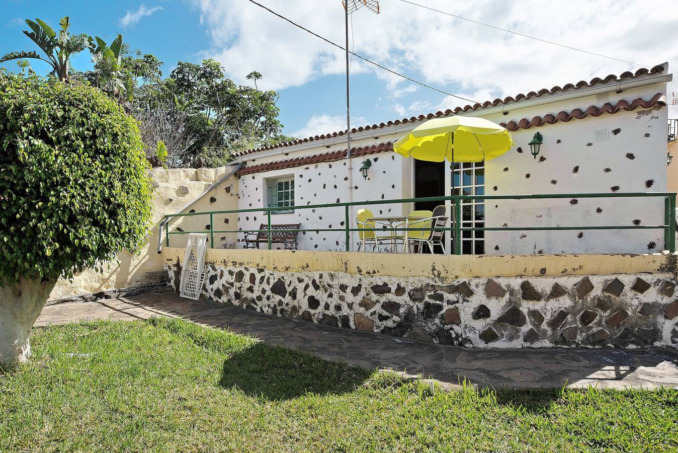 Ferienhaus 'El Cardon A1' mit Meerblick, privater Terrasse und Wlan in Buenavista del Norte, Teneriffa Nord