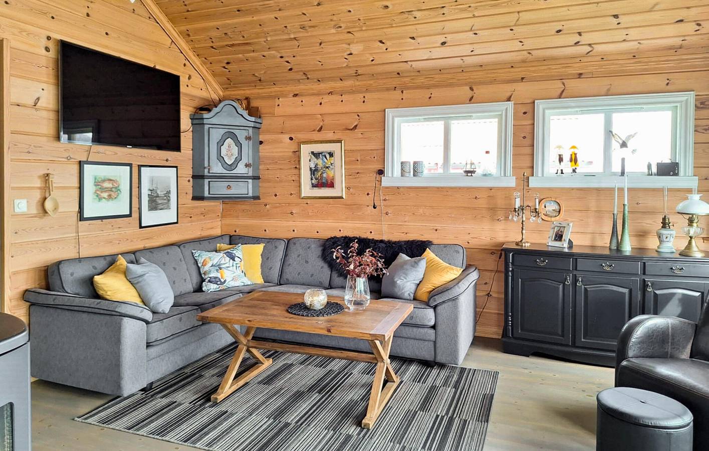 Ferienhaus für 8 Personen mit Ausblick in Flora