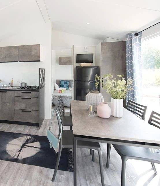 Zecamping 4* familial piscine chauffée locatif Tv Lv 33m2 in Saint-Trojan-les-Bains, Côte de Beauté