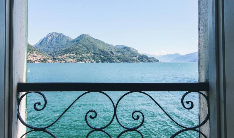 Ferienwohnung für 4 Personen, mit Ausblick und Seeblick in Santa Maria Rezzonico