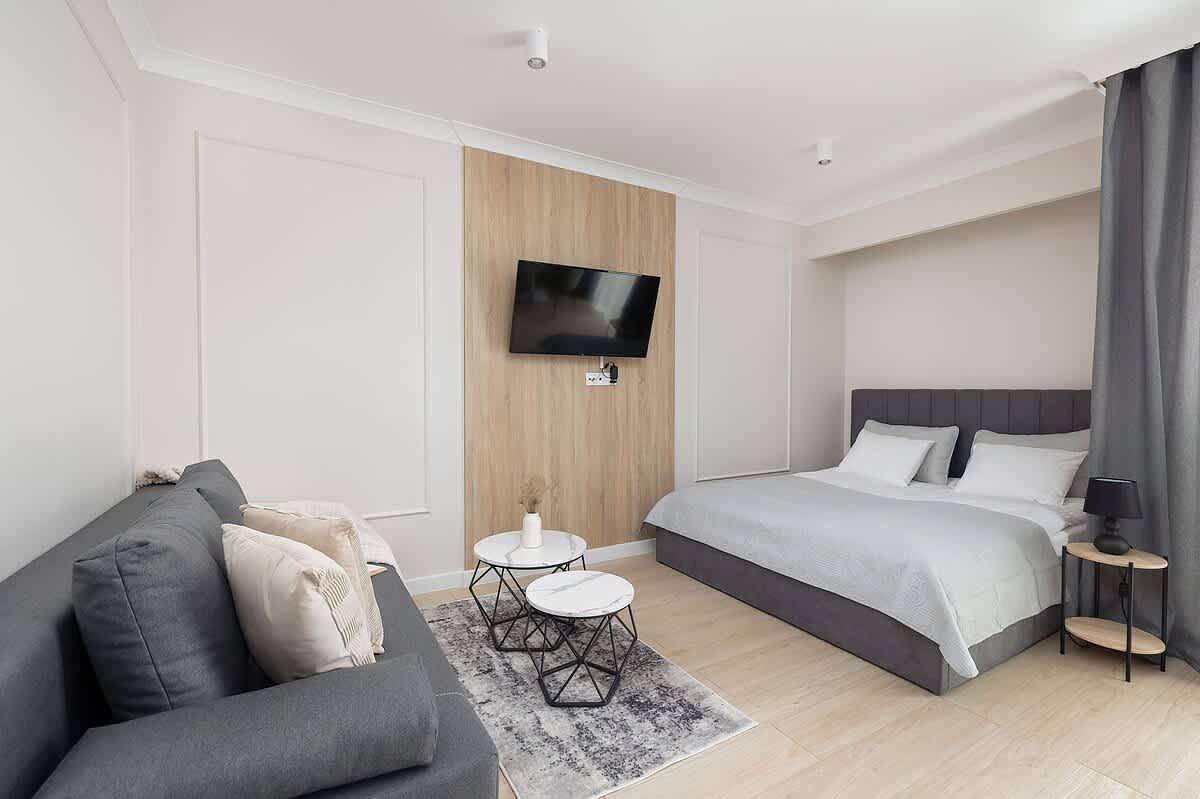 Entire studio, Pl. Słowiański 10 | Compact Studio | Parking in Świnoujście, Szczecin Lagoon