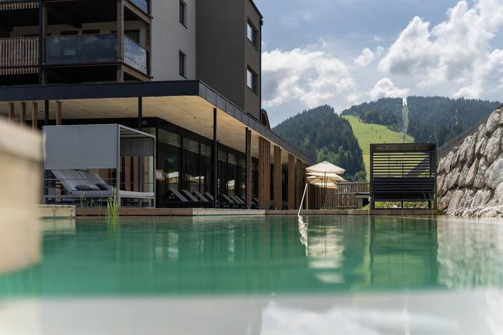 Hotel voor 8 personen, met terras en sauna, met huisdier in Fieberbrunn