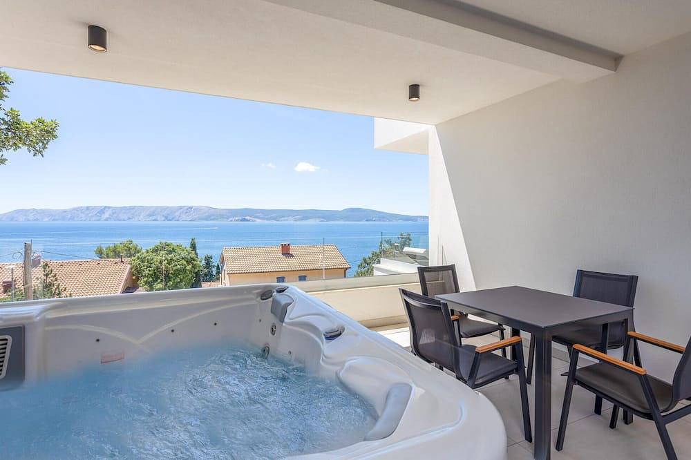 Ganze Wohnung, Lovely apartment in Novi Vinodolski in Plaža Bribirska obala, Novi Vinodolski
