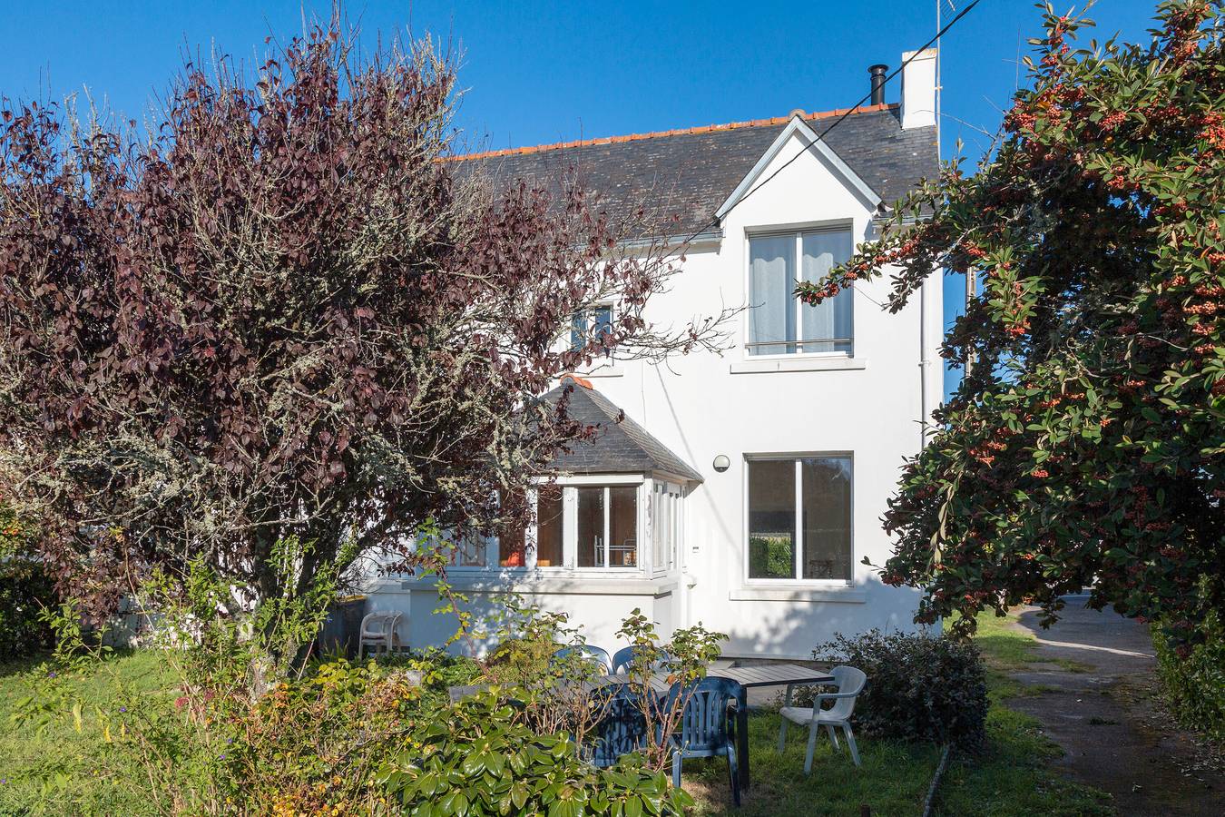 Casa de vacaciones 'Aimée Familiale 150m Plage' con jardín privado y Wi-Fi in Trévignon, Trégunc