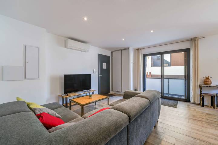 Entire apartment, 'Aux Pieds Des Pistes - Appt A' Apartment with Mountain View, Wi-Fi, and Air Conditioning in French Pyrenees