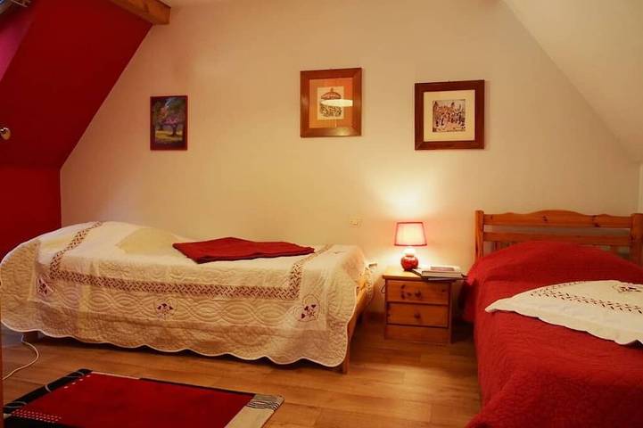 Location de vacances pour 4 personnes, avec terrasse ainsi que jardin et piscine à Kaysersberg - 4