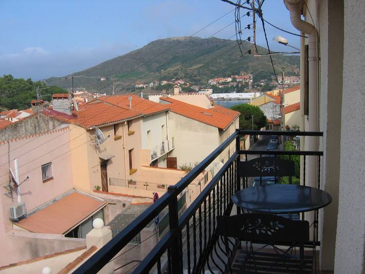 Location de vacances pour 4 personnes, avec balcon à Port-Vendres