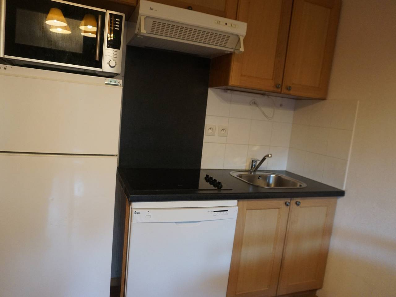 Entire apartment, 2-room cabin 6 people, pool, parking, wifi in Orcières Merlette in Orcières, Écrins National Park