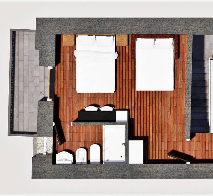 Gîte pour 4 personnes, avec terrasse dans Marina di Camerota - 3