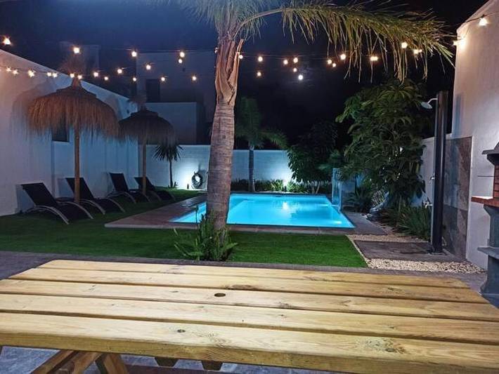 Location de vacances pour 6 personnes, avec piscine et jardin, animaux acceptés à Puerto Real - 3