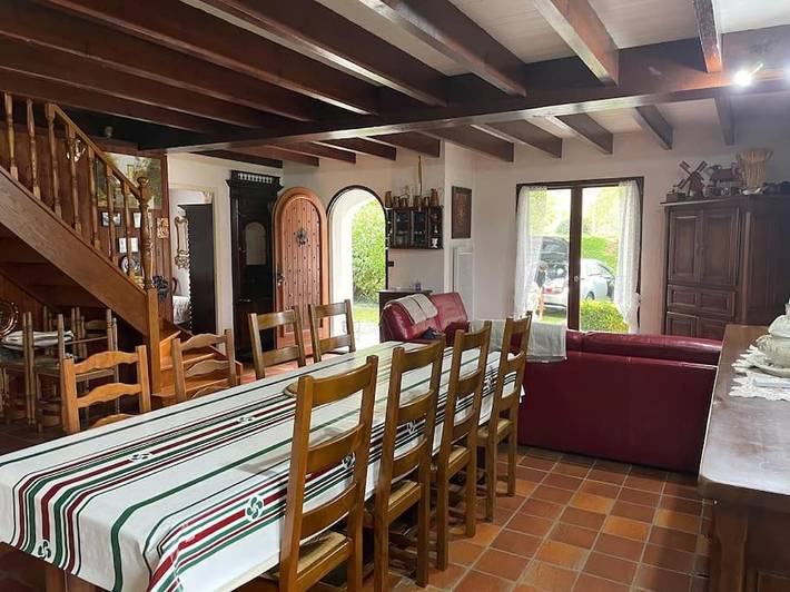 Location de vacances pour 11 personnes, avec jardin et vue à Ahaxe-Alciette-Bascassan - 2