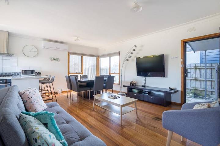 Bungalow für 8 Personen, mit Ausblick und Garten in Melbourne