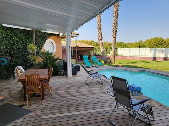 Location de vacances pour 6 personnes, avec jardin ainsi que terrasse et piscine à Bompas - 2