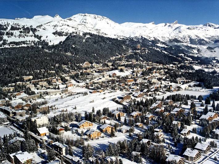 Ferienwohnung für 4 Personen, mit Balkon in Crans-Montana