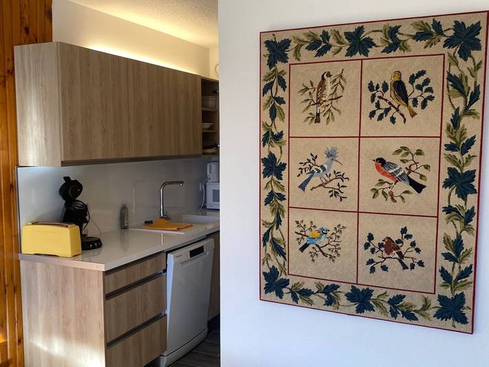 Ganze Wohnung, Renovierte 3-Zimmer-Wohnung, nahe Pisten & Geschäften in Orcières, Nationalpark Écrins