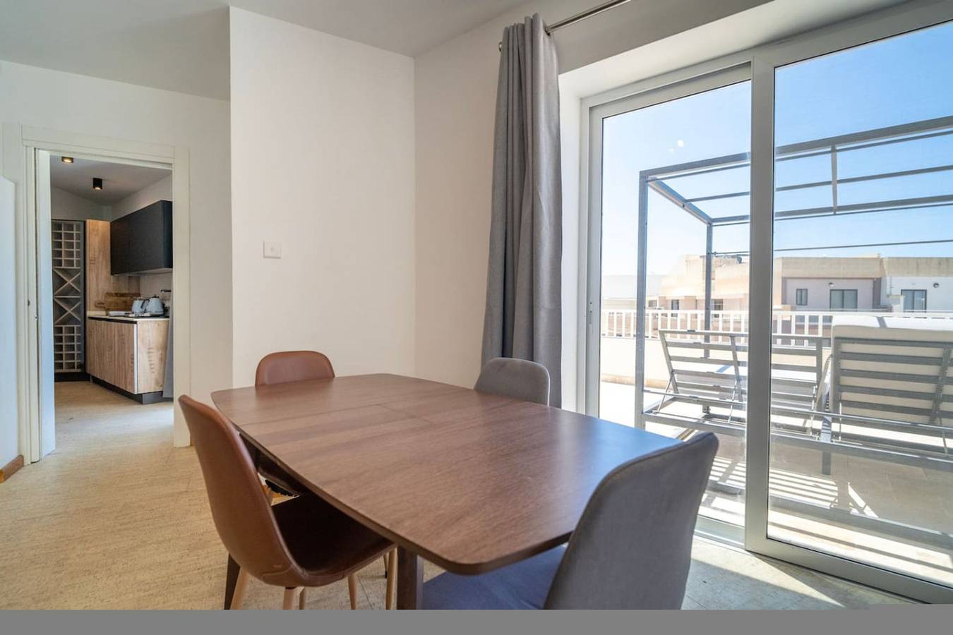 Appartement entier, Appartement de vacances pour 4 personnes avec balcon in Sannat, Gozo