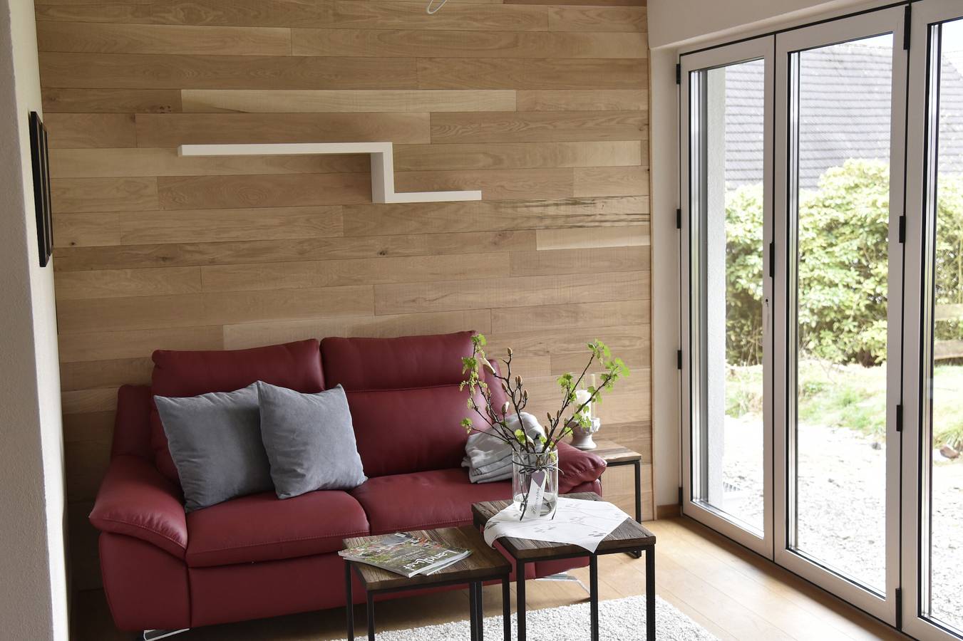 Ganze Wohnung, Ferienwohnung 'Buchfink B, 50qm' mit Bergblick, privater Terrasse und Wlan in Lennestadt, Sauerland