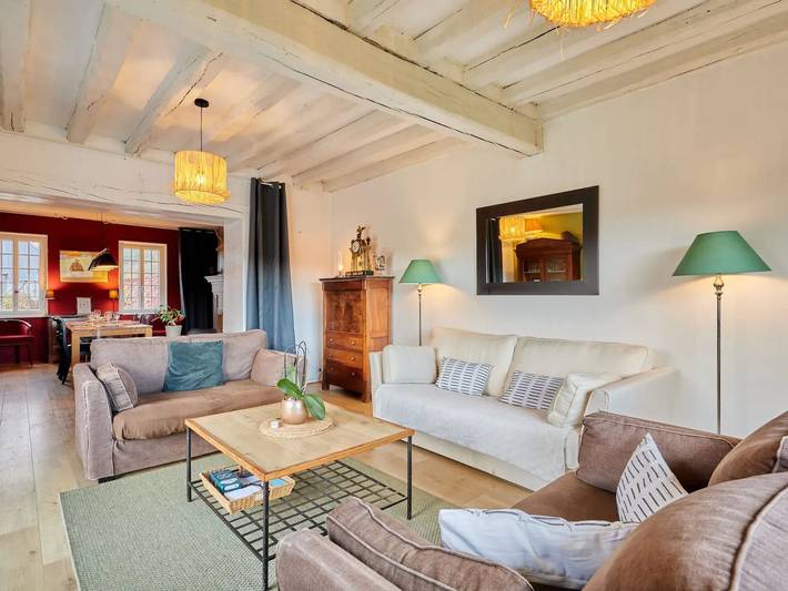 Villa pour 5 personnes, avec piscine ainsi que jardin et terrasse en Normandie - 3