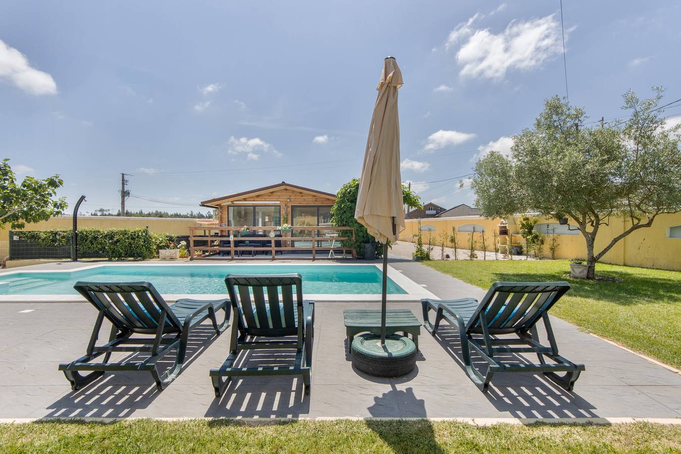 Ferienhaus 'Casinha Saragoça E Vergueiro' mit Gemeinschaftspool, Wlan & Klimaanlage in Ponte de Vagos, Ponte de Vagos e Santa Catarina