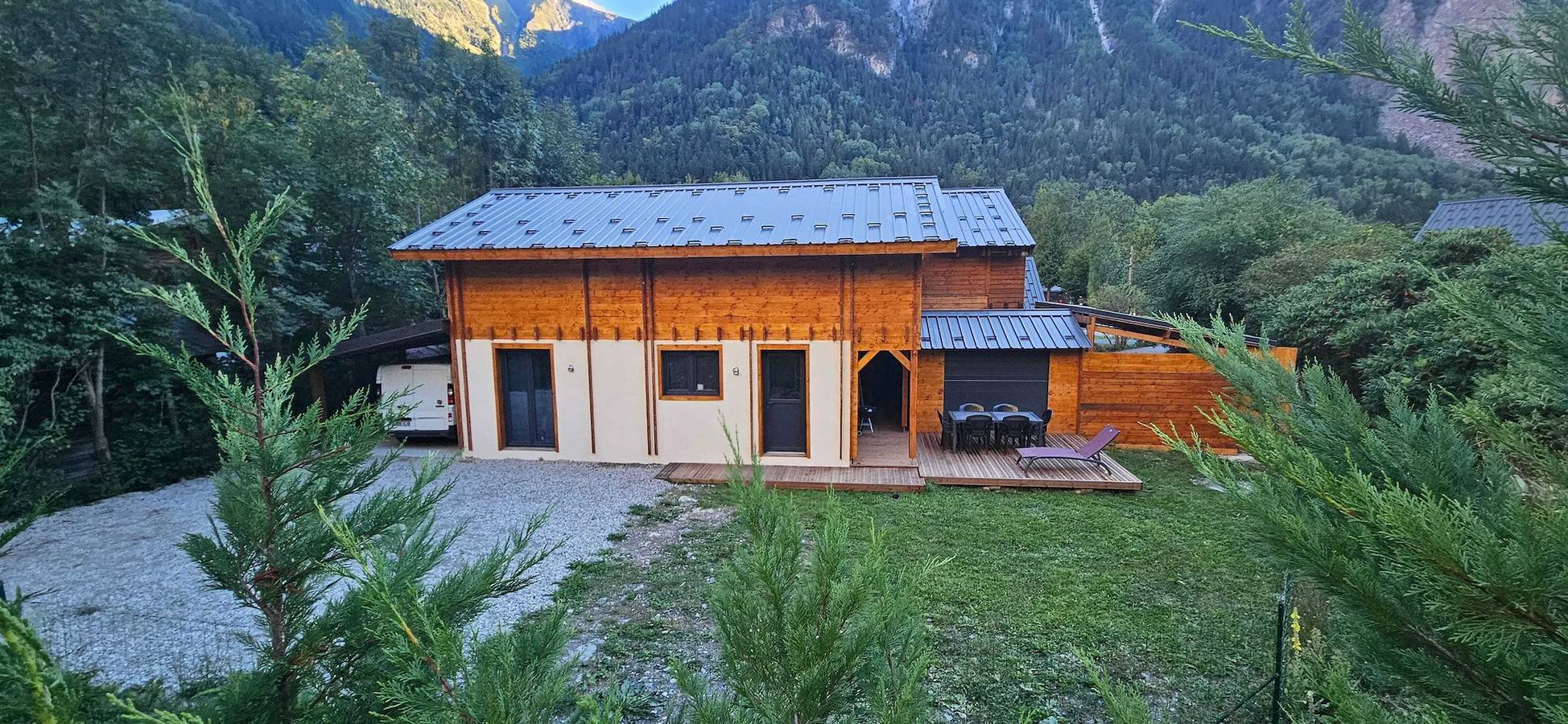 Chalet confortable à Les Deux Alpes 77 m² avec vue in Vénosc, Les Deux Alpes
