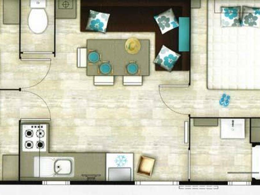Camping de La Geres - Mobilhome 6 personnes - Bermudes 3 chambres in Surgères, Région de Rochefort