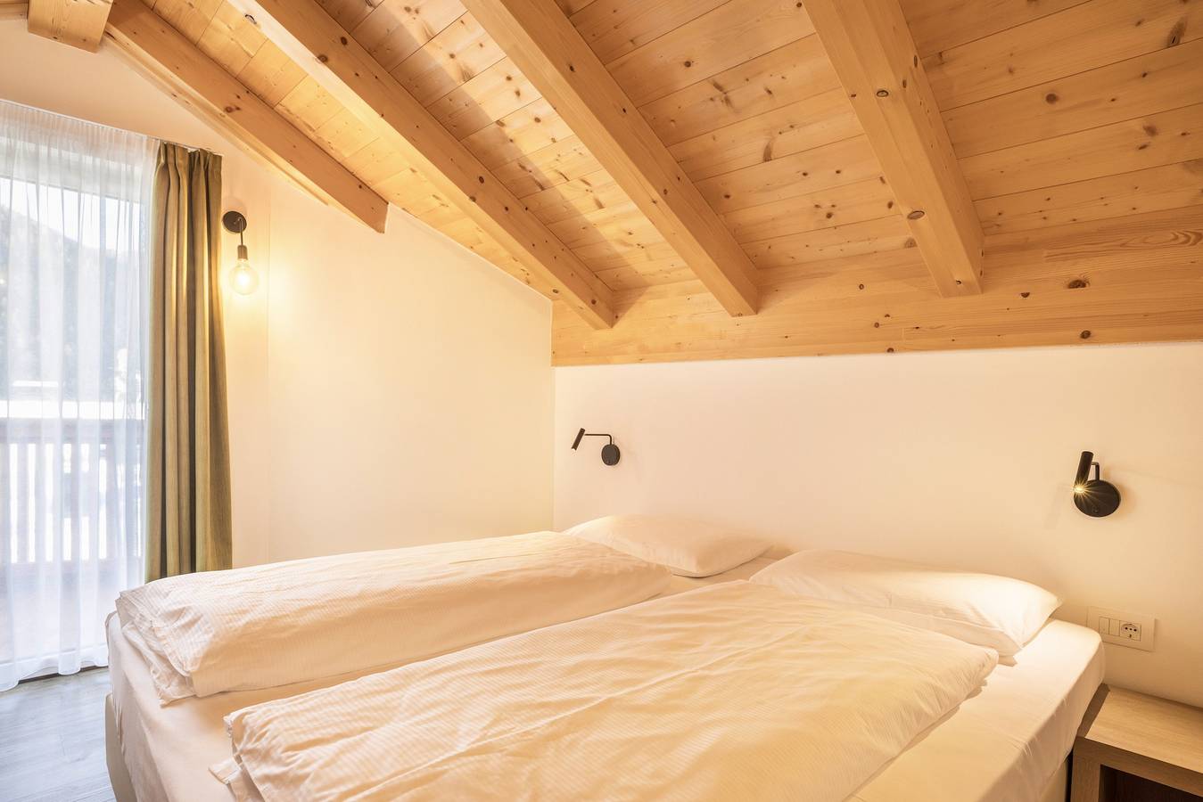 Ganze Wohnung, Ferienwohnung "Sis Residenz Bun Sté" mit Bergblick und Sauna in San Vigilio di Marebbe, Enneberg